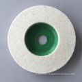 Felt Polishing Wheels with Plastic Backing